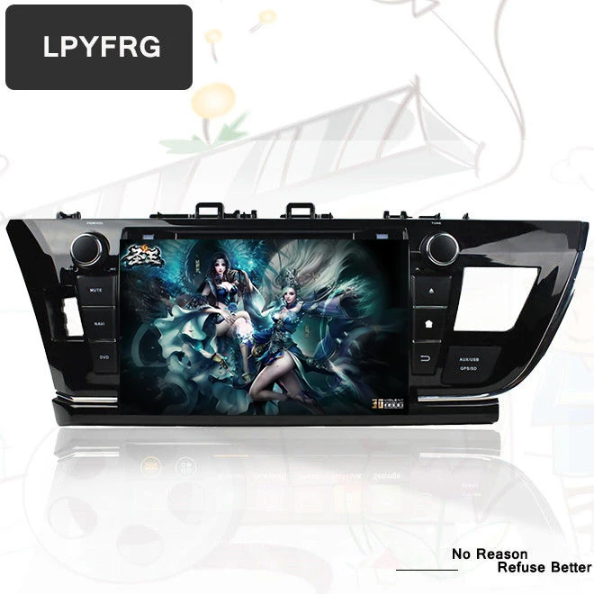 Top Stereo 4+64gb 8" 2 Din Car Radio Dvd Gps Player Android 9.0 Indash For Toyota Corolla 2013 14 2015 2016 2017 Auto Tape Recorder 4