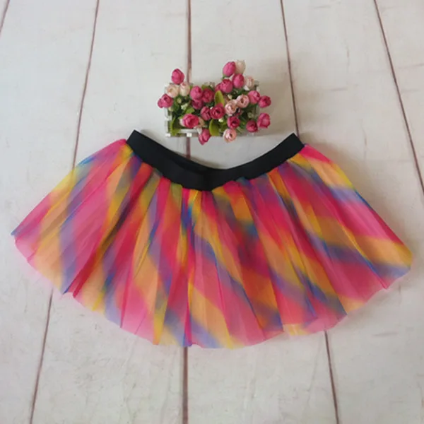 3Layers Adult Women Tutu Tulle Skirt Petticoat Dance Halloween Party Fancy