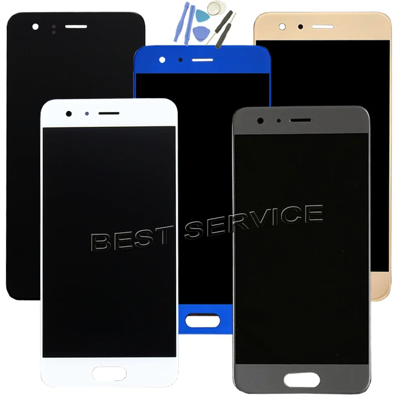 Оригинальный 5 15 дюймовый дисплей для Huawei Honor 9 ЖК + кодирующий преобразователь