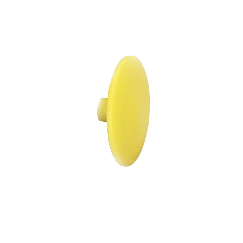 Nordic style decoration Wall hanging Living room wood hanger Wall creative Japanese color round dot circular hook