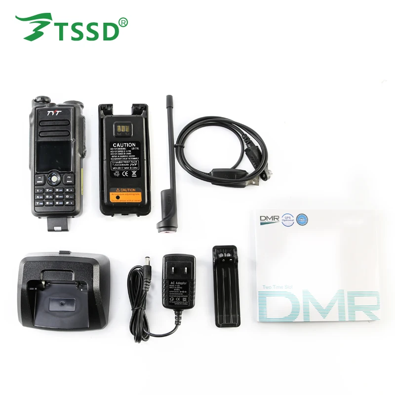 Фирменная Новинка Dual Band IP-67 Водонепроницаемый gps TYT цифровой DMR Хэм любительского двухстороннее радио MD-2017