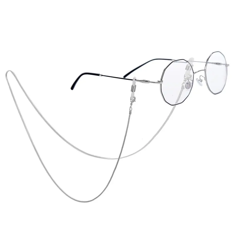 Патчи Cuerda Gafas дизайн стиль Лидер продаж солнцезащитные очки ремешок ожерелье металлические очки цепочка для чтения - Цвет: C