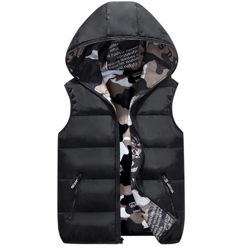 Vests Children Hoodies Warm Baby Girls Outerwear Coats Kids Vest Boys Hooded Jackets Autumn Winter Down Cotton Waistcoats Vest