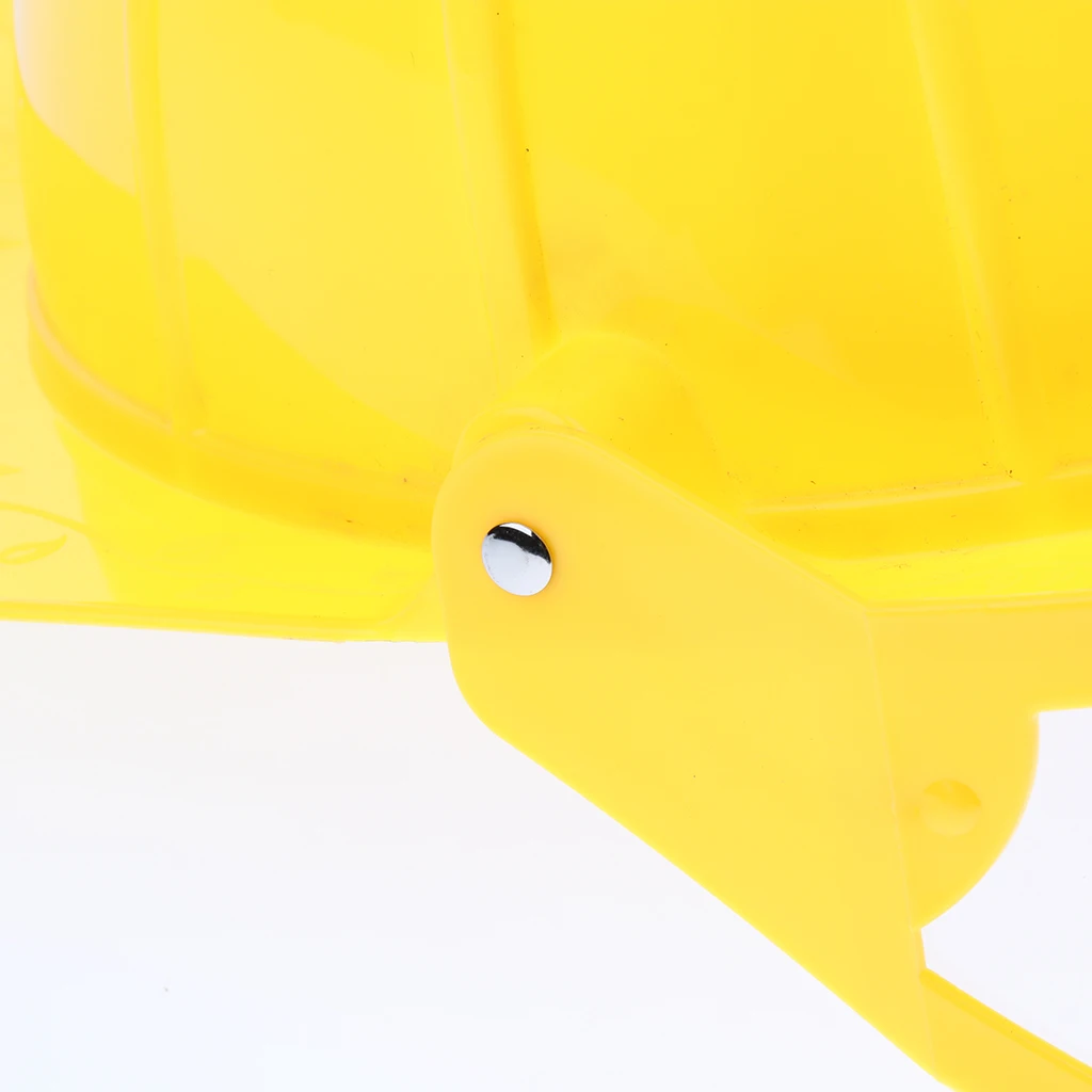 Kid Pretend Play Fireman Safety Helmet Firefighter Hat Costume Party Role Playing Toy –Yellow Halloween Party Toy