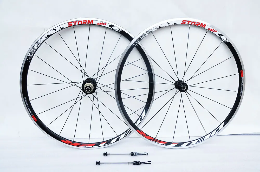 High quality 700c road bike wheelset light weight bearing 20 hole 120 click road bike wheels