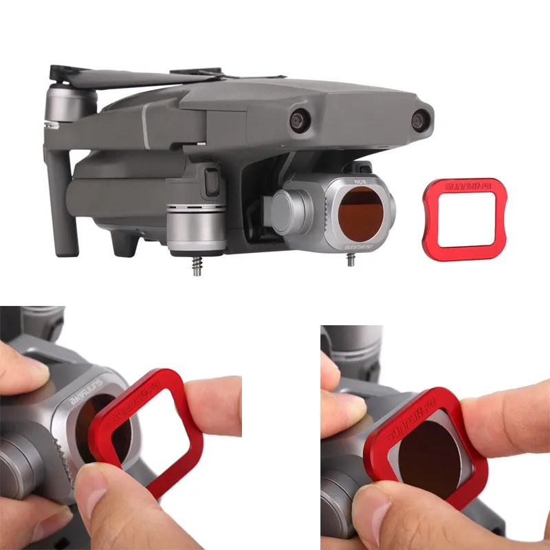 

Drone Filter Removal Mouting Tool Filters Mount Dismount Tool Lens Cover Withdrawal Clamp for DJI Mavic 2 Pro