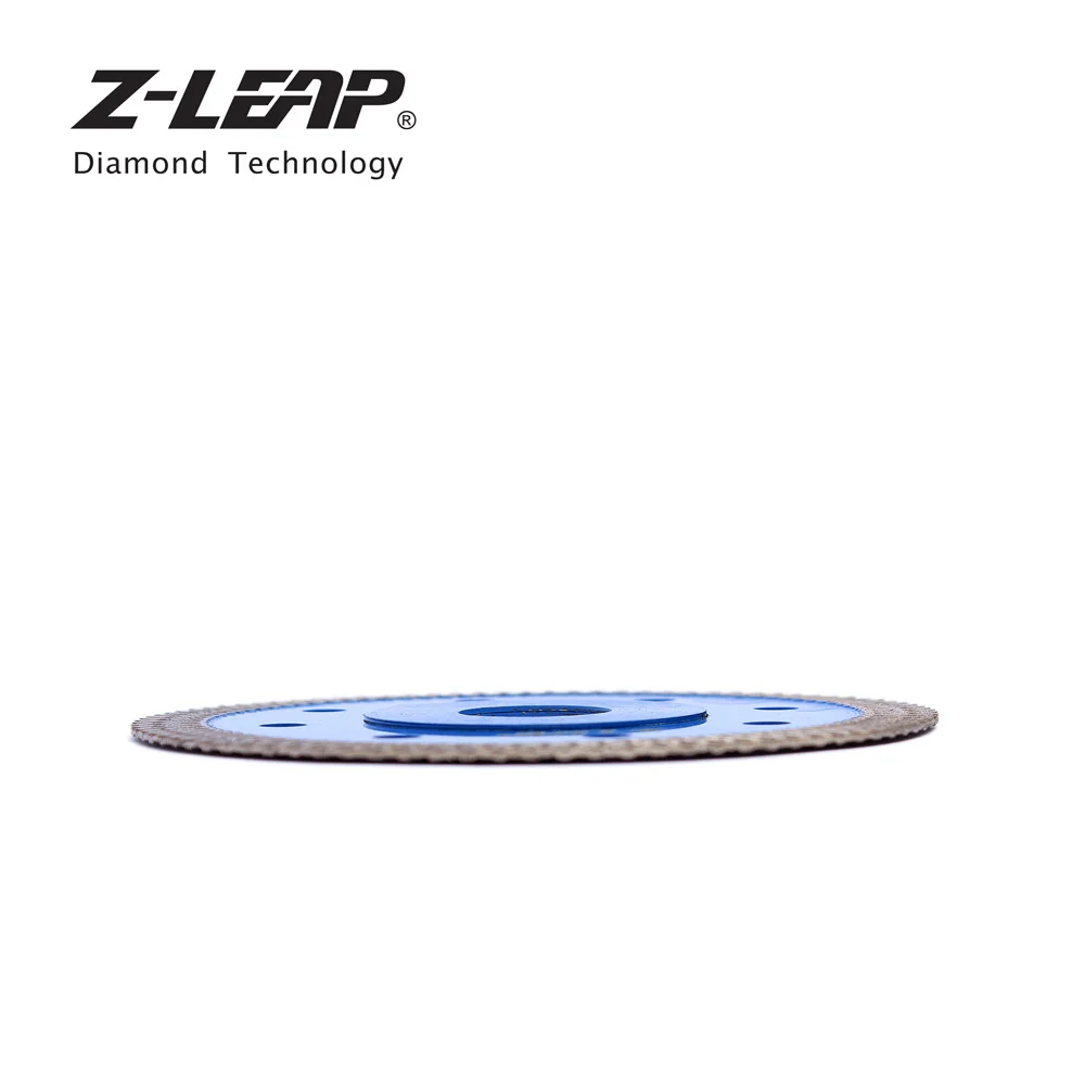 Z-LEAP, 105 мм, супер тонкий алмазный пильный диск, 4 дюйма, волновой стиль, алмазный режущий диск для камня, фарфоровой плитки, керамического круглого диска