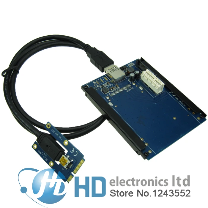 Мини PCIe к PCI e Слоты адаптер express 1x riser карта поддерживает звуковую карту сетевая