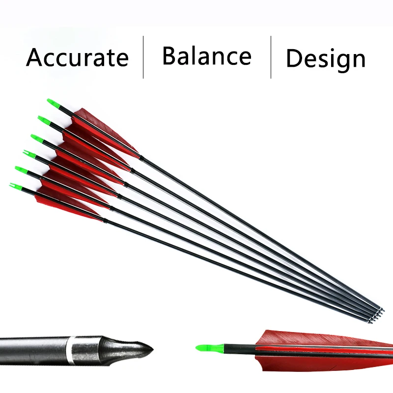 6pcs30inch-chasse-tir-l-arc-tir-l-arc-fl-ches-et-rouge-Turc-plumes-fl-ches (1)