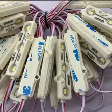 SMD 5630 3 светодиодный модуль освещения DC12V IP68 Водонепроницаемый суперяркие красные, синие, зеленые, белые, светодиодный модуль