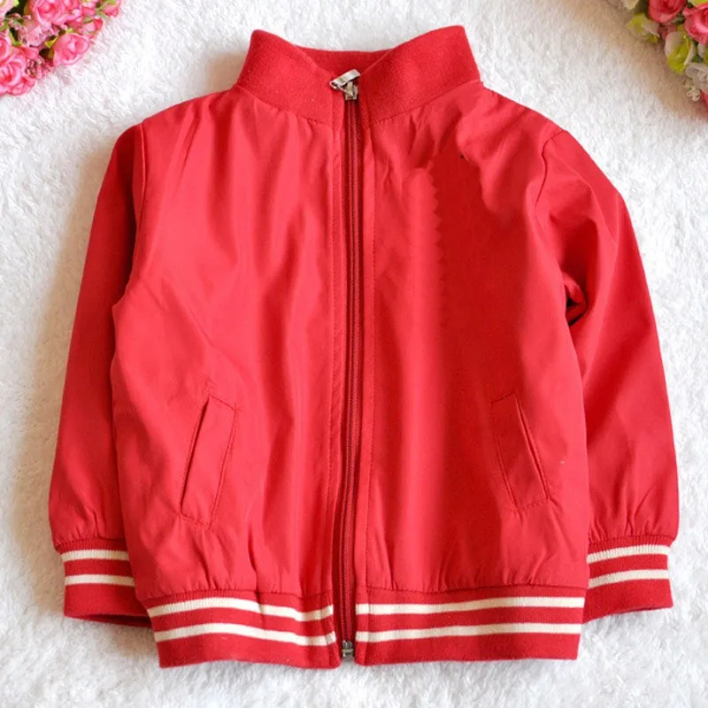 2015 baby boys coat red spring brand children clothing new designer cotton kids clothes fashion Long Sleeve vetement bebe garcon (1)