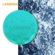LANBENA ручной работы мыло Гиалуроновая кислота чистка лица увлажняющий крем восстановление и Отбеливание анти-стоны Winkles