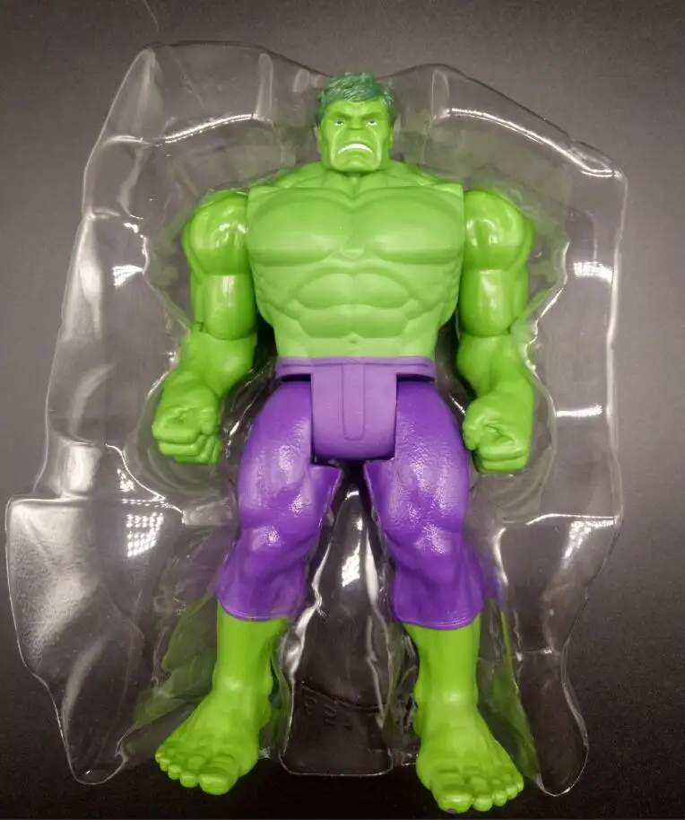 Музыкальный свет 15 см ПВХ игрушки фигурка Hulk Smash Халк из невероятных Мстителей