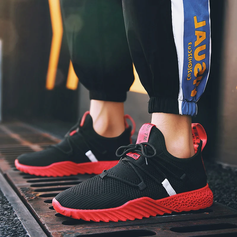 Новинка мужские кроссовки для бега хит продаж 4 цвета zapatillas черный желтый красный
