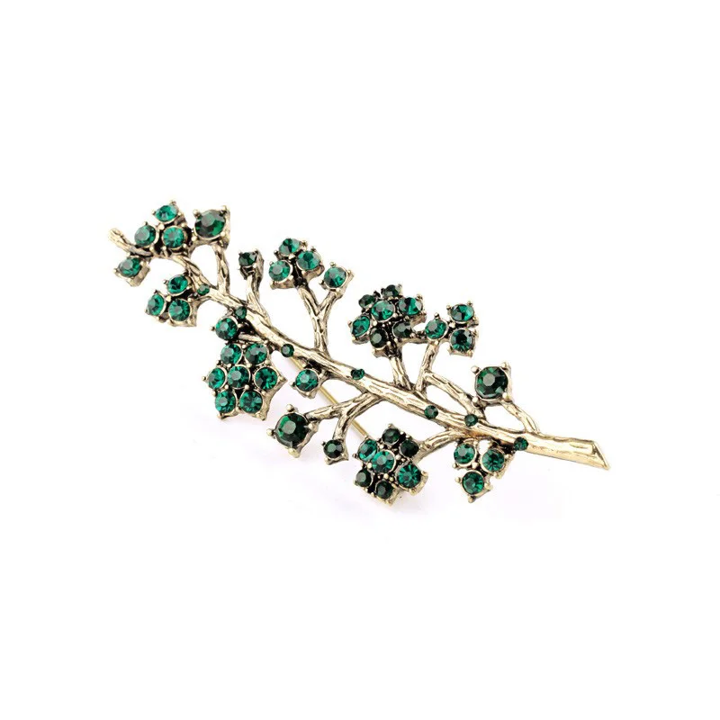 Crystal Branch Brooches  (7)