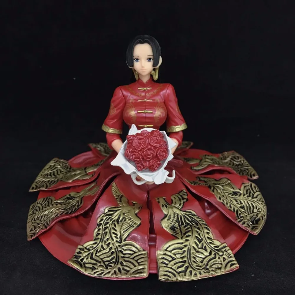 10CM One piece Boa Hancock rose Anime Action Figure PVC New Collection