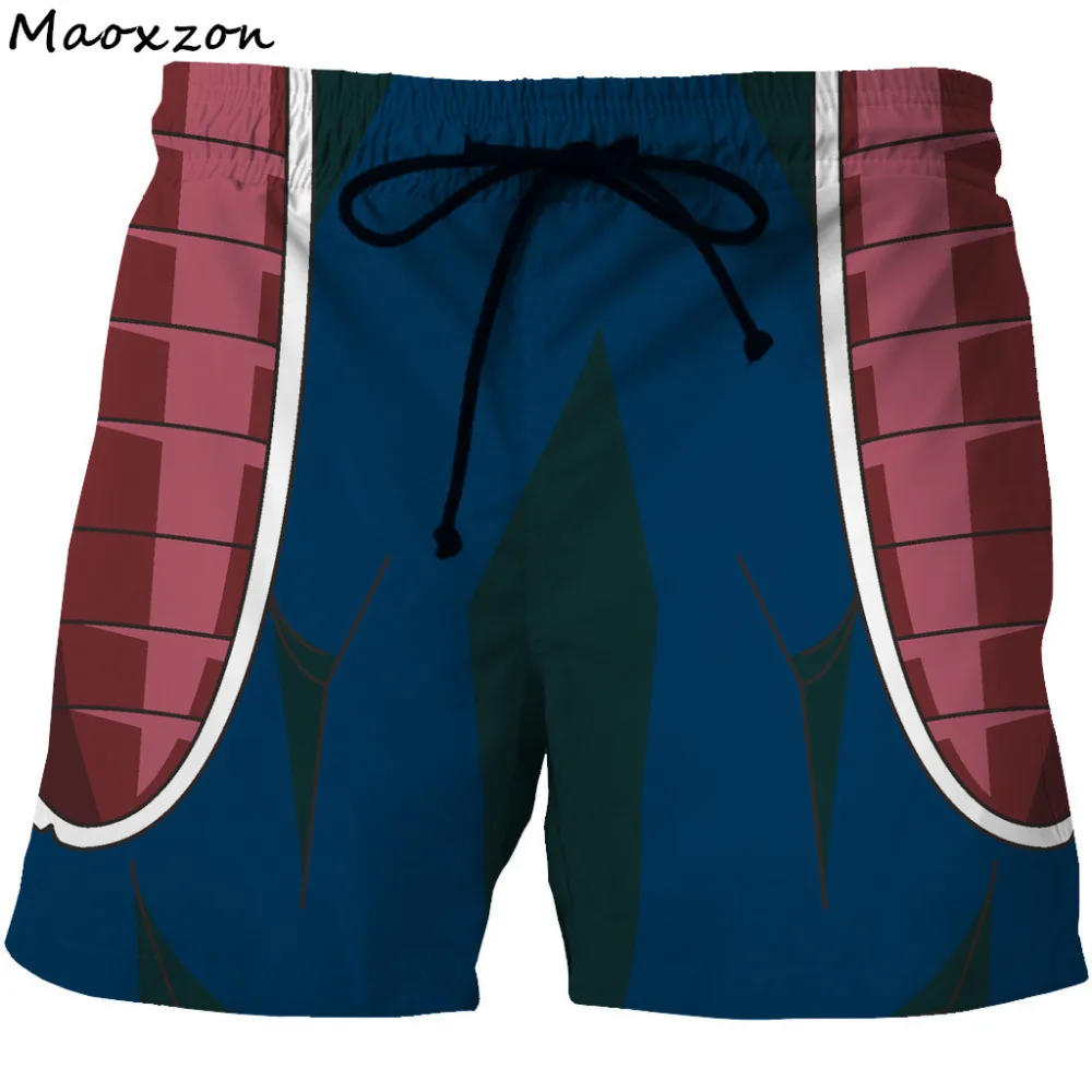 Maoxzon Mens Clothing Digital Print Plus Size Board Shorts 2017 Summer