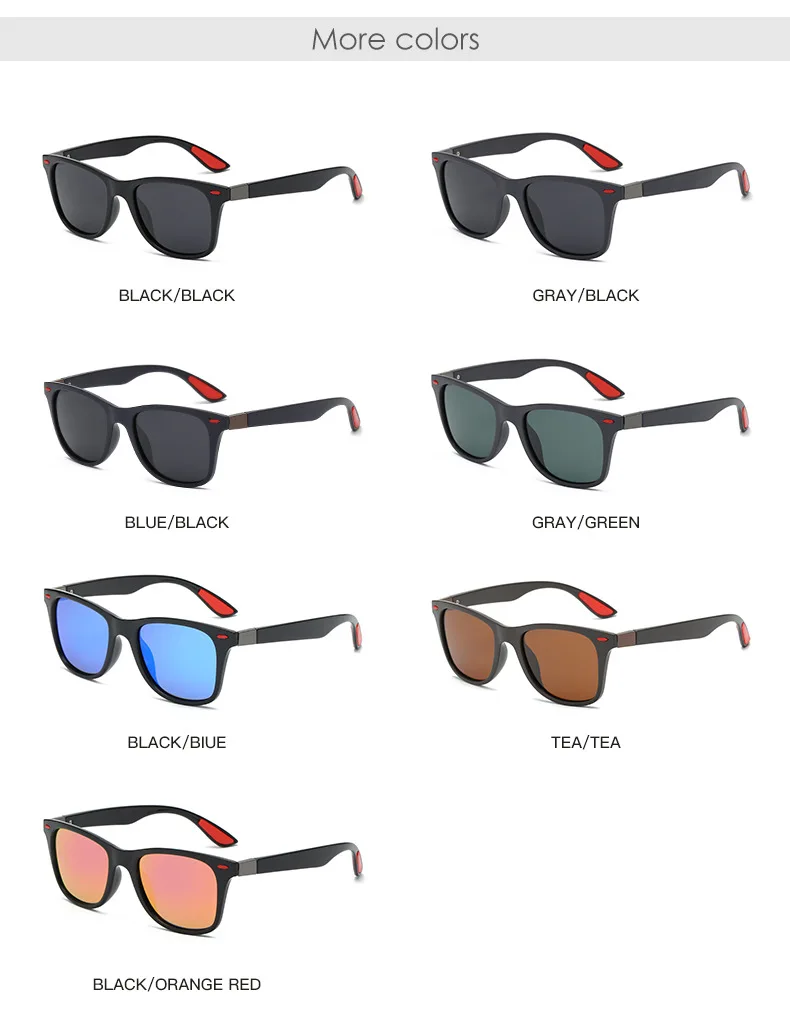 Длинные поляризационные солнцезащитные очки для мужчин и женщин в классическом ретро стиле с заклепками, светлее, квадратная оправа, защита от ультрафиолета
