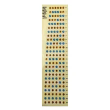 Гитара Гриф Примечание наклейки гриф Лады карта наклейка для начинающих обучающихся практика подходит 6 струн акустическая электрическая Guita