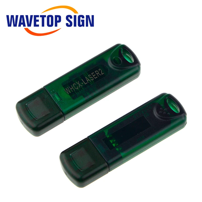 WaveTopSign Leetro зеленый USB ключ лазерная резка 5 3 для Co2 лазерной гравировки система