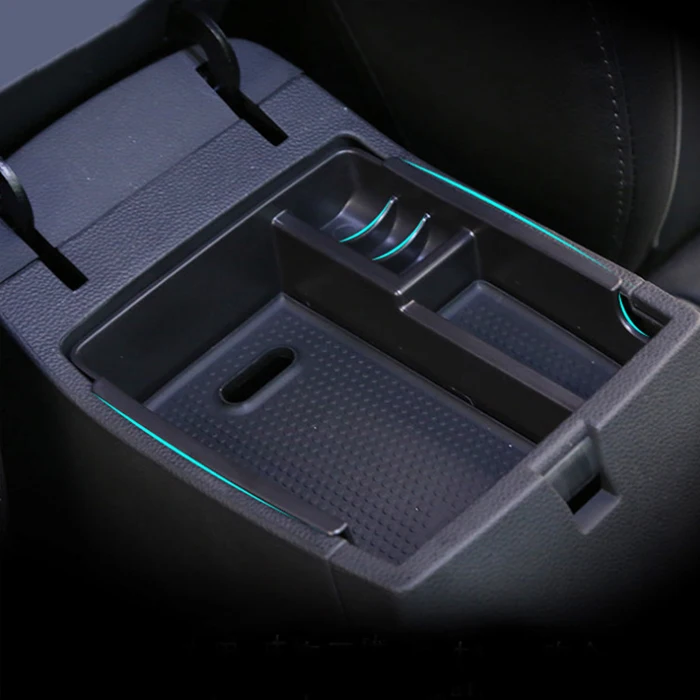 

automobile car styling For Hyundai Creta ix25 central armrest box suitcase storage holder tray container box clapboard 2015-2018