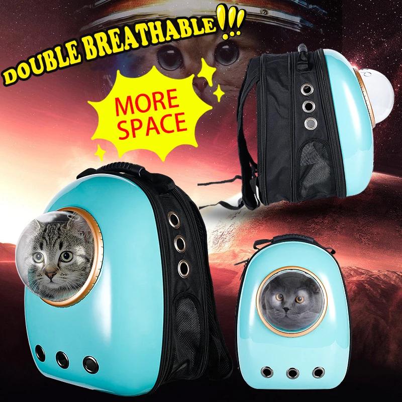 Dropshipping Extensible Dog Hiking Backpack Cat Carrier Bag Bubble