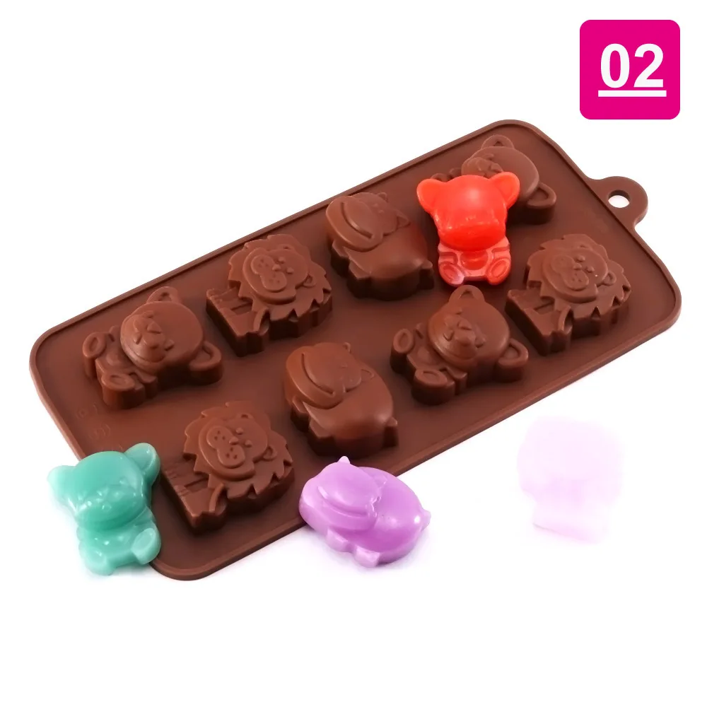 T0922A0195D silicone mold brown detail 02