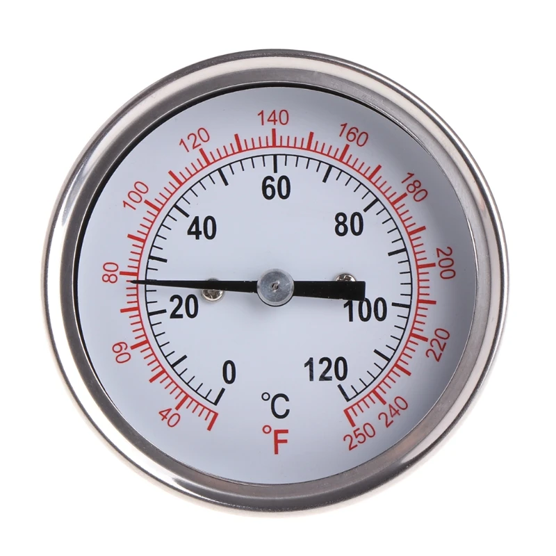 1/" термометр с Циферблатом из нержавеющей стали для самогонного аппарата, конденсатор или горшок для варки