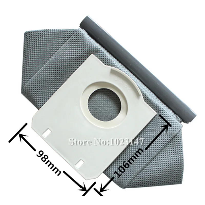 

(2 pieces/lot) Vacuum Cleaner Filter Bags Cloth Dust Bag Replacement for Philips FC5122 FC5125 FC5126 FC5128