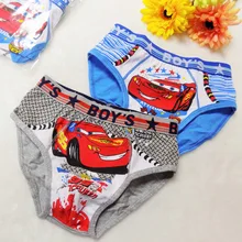Retail 2pcs/lot Hot sale high quality Children Cotton Underwear Kids Briefs Boys thickening panties Cartoon Character Underpants