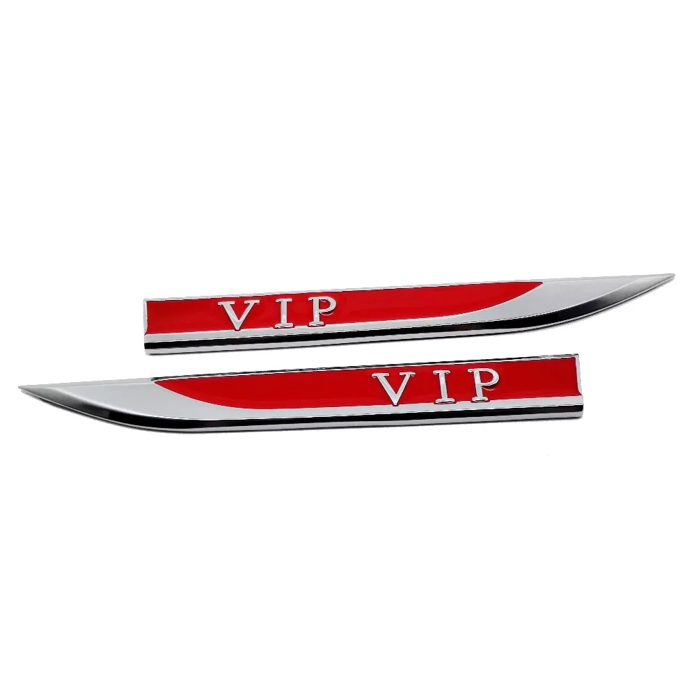 Автомобильное КРЫЛО боковой Стикер металлический VIP авто значок эмблема