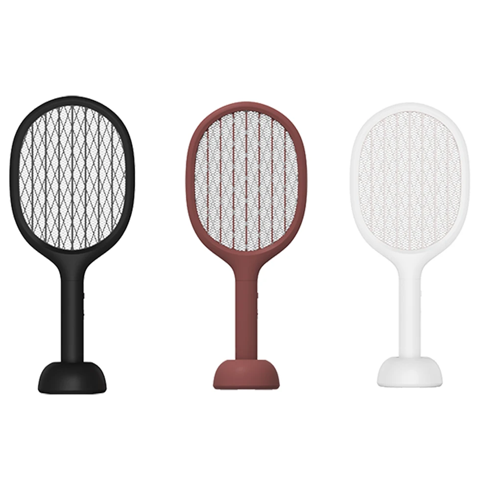 

Electric Multi-Function Mosquito Swatter Fly Swat Wasp 3 Layer Mesh Portable Handheld Mosquito Killer