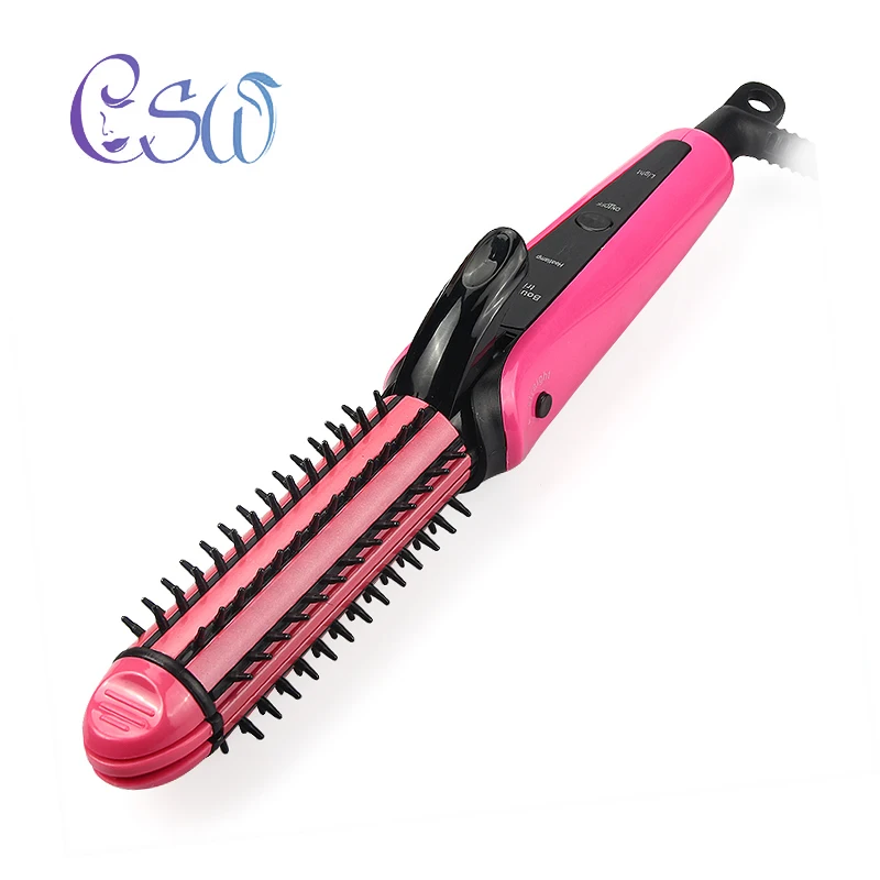 

CSW 22-39W 3 in 1 Hair Straightener Curler Corn Curling Stick Electric Board Clip Rolling Hair Straightening Wave Perm Curls Bar