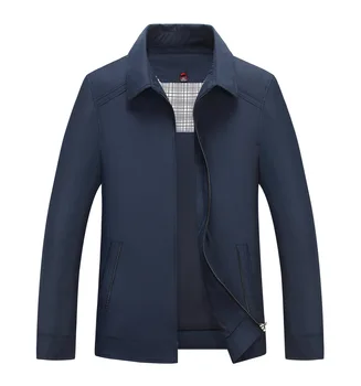 

2018 New Spring And Autumn High-end Men's Middle-aged Thin Jacket Jacket Casual Men's Men's Jacket Jacket