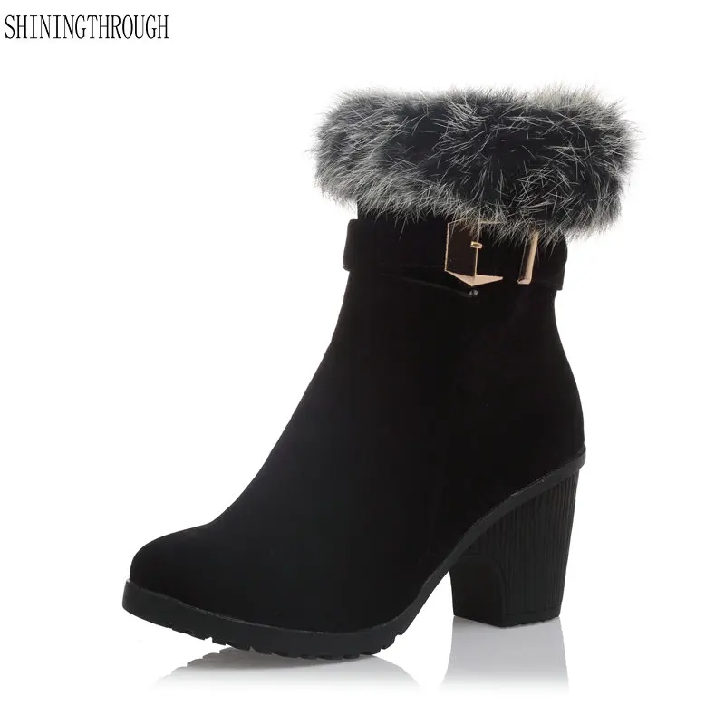 winter high heels