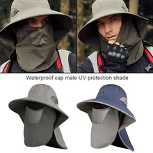 Bucket Hat Men Sun-proof Waterproof Cap Male UV Protection Shade Fisherman Hat Booney Hat Super Thin Quick Drying Hat New