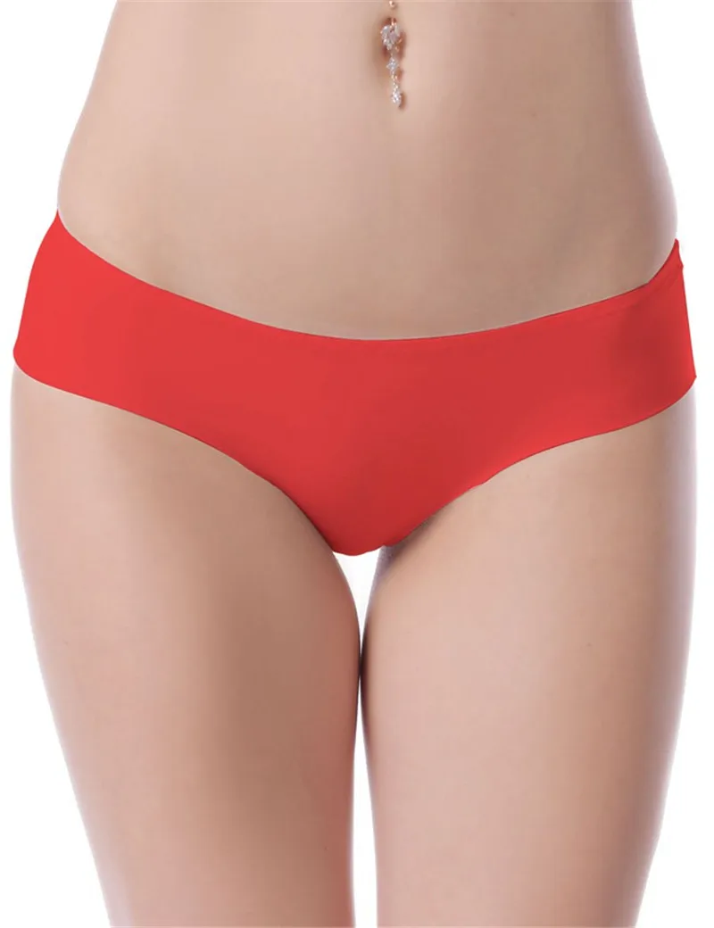 buy red solid panty briefs for women 7177607