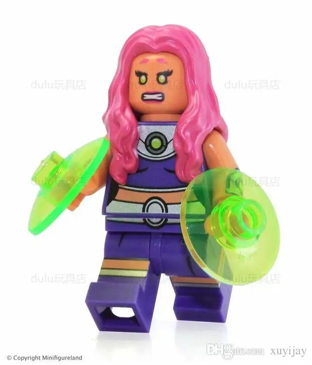 SingleSale STARFIRE KORIAND'R JOKERLAND отряд самоубийц бэтмен Супергерои Minifig собрать