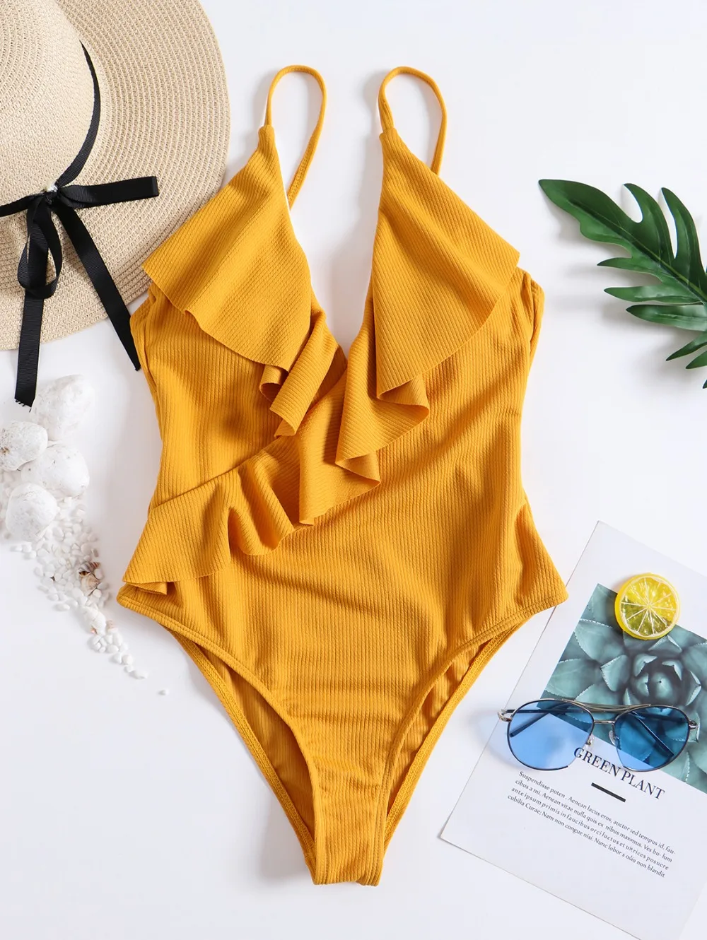 2019 Sexy One Piece Swimsuit  (7)