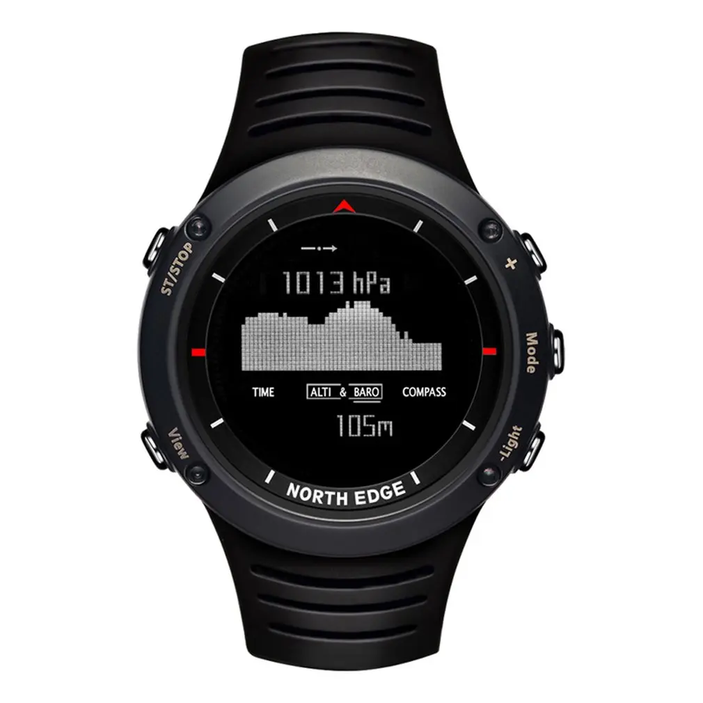 

Sport Watch, Digital Outdoor Men's Sports Watches, 164FT Waterproof with LED Backlight/Fishing Remind/Alarm