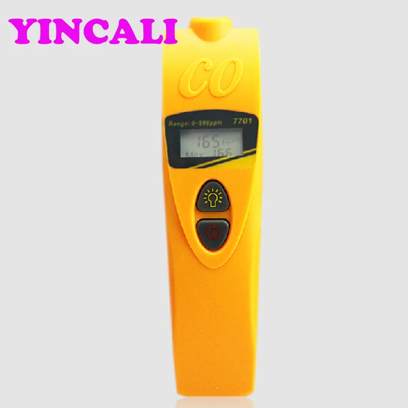 

Handheld Pocket Carbon Monoxide CO Detector AZ7701 Carbon monoxide Monitor Gas Tester With CO Alarm LCD Display Range 0-999ppm