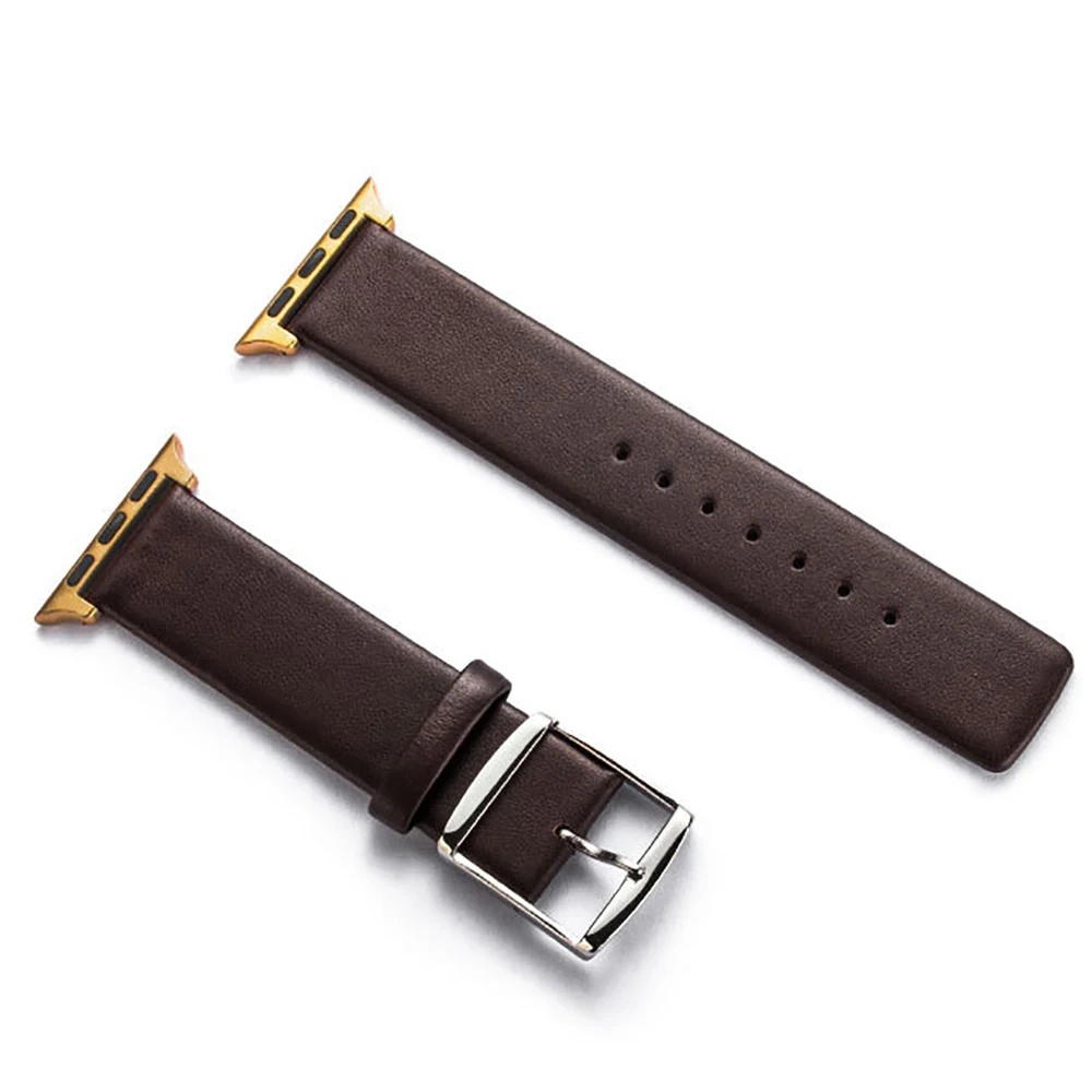 

High Quality Original Genuine Leather Wristwatch Band For Apple Watch 1 2 3 Series Soft Watch Belt Wristwatch Band 38mm 42mm