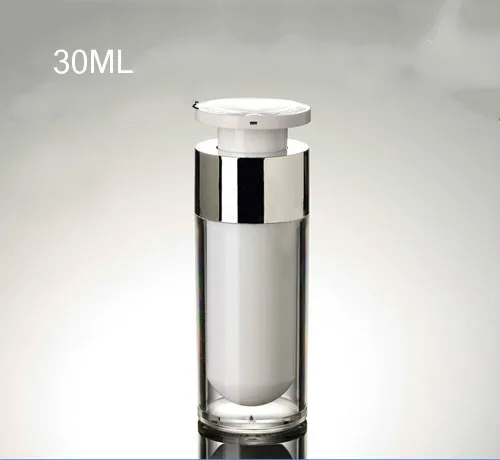 10pcs empty 30ml airless bottle emulsion for eye cream pressed acrylic Vacuum |