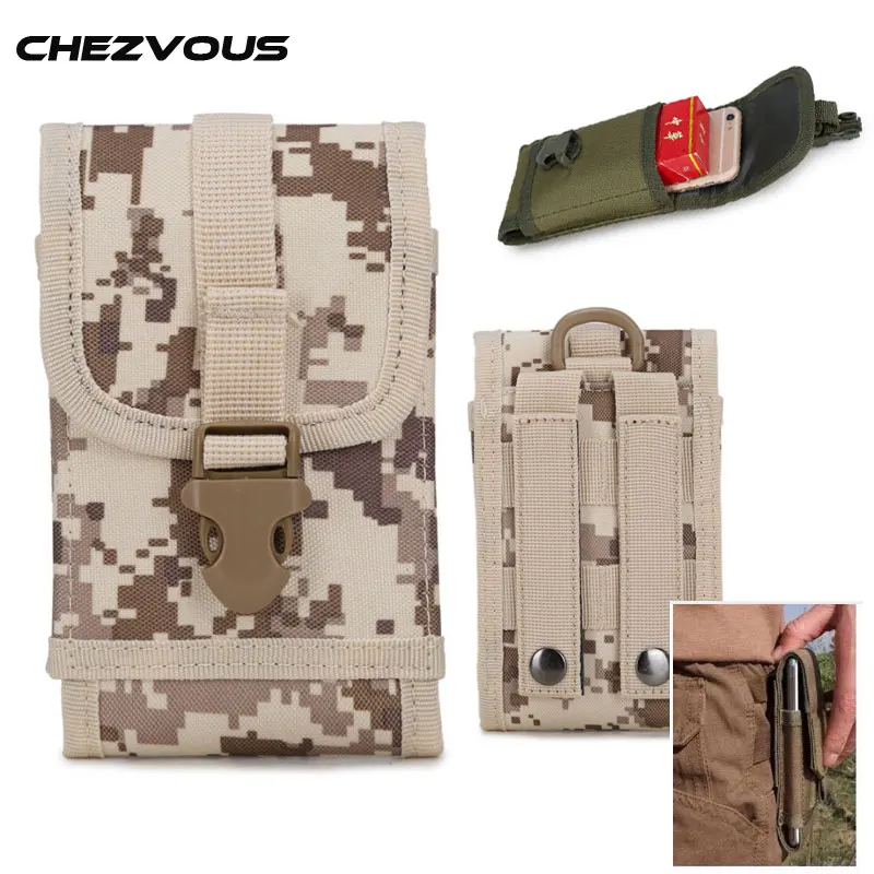 Universal Multi Phone Model Belt Clip Pouch Camouflage Bag