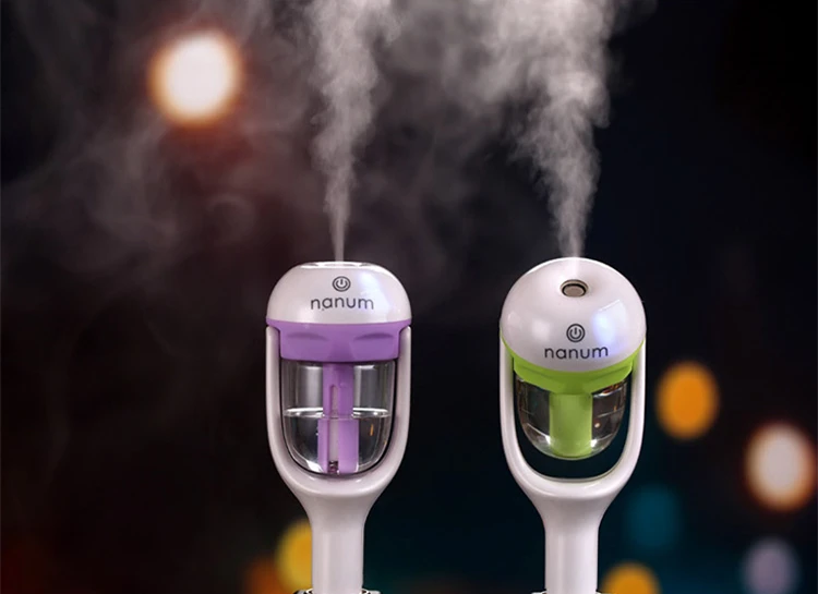 

Car Interior Mute Mini Humidifier Air Purifier Freshener Essential Oil Diffuser Aromatherapy Portable Auto Mist Maker Fogger