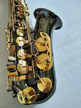 Eb Alto Saxophone instrument High quality saxophone Black nickel gold key Fit for everyone Sax playing Gift instruments