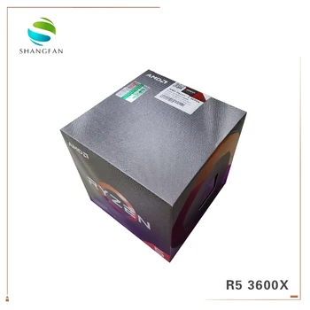 

NEW BOX AMD Ryzen 5 3600X R5 3600X 3.8GHz 6-Core 12-Thread 7NM 95W L3=32M 100-000000022 CPU Processor Socket AM4 With cooler fan