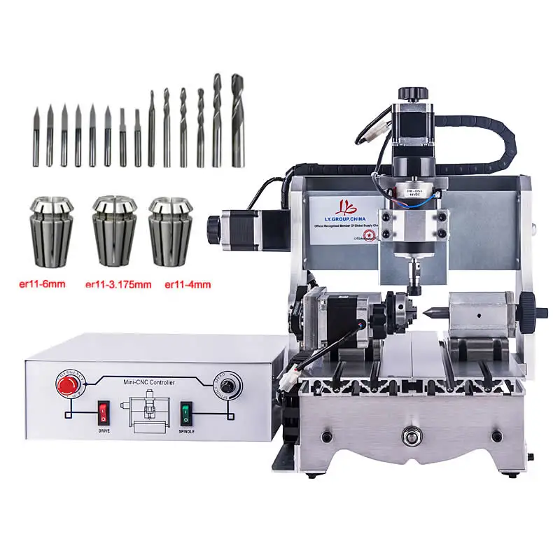 PCB Milling Machine CNC 3020 cnc Wood Carving rotuer Mini Engraver