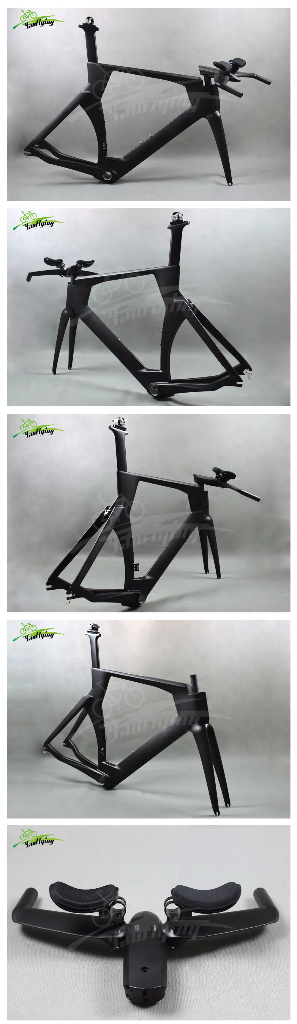 Top Airwolf Time Trail Carbon Bike Frame triathlon bike carbon road frame include fork/headset seatpost/clamp/stem/bar carbon frame 26 Top Airwolf Time Trail Carbon Bike Frame triathlon bike carbon road frame include fork/headset seatpost/clamp/stem/bar carbon frame 26