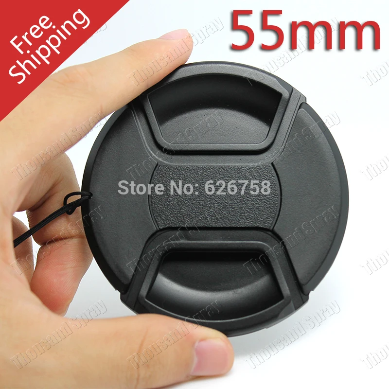 55 мм защелкивающаяся передняя крышка объектива для камеры Sigma|lens wide|lens clocklens cap string